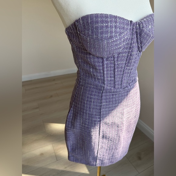Aqua Mini Lavender/Purple Corset Dress|S|New with Tags - Picture 5 of 10